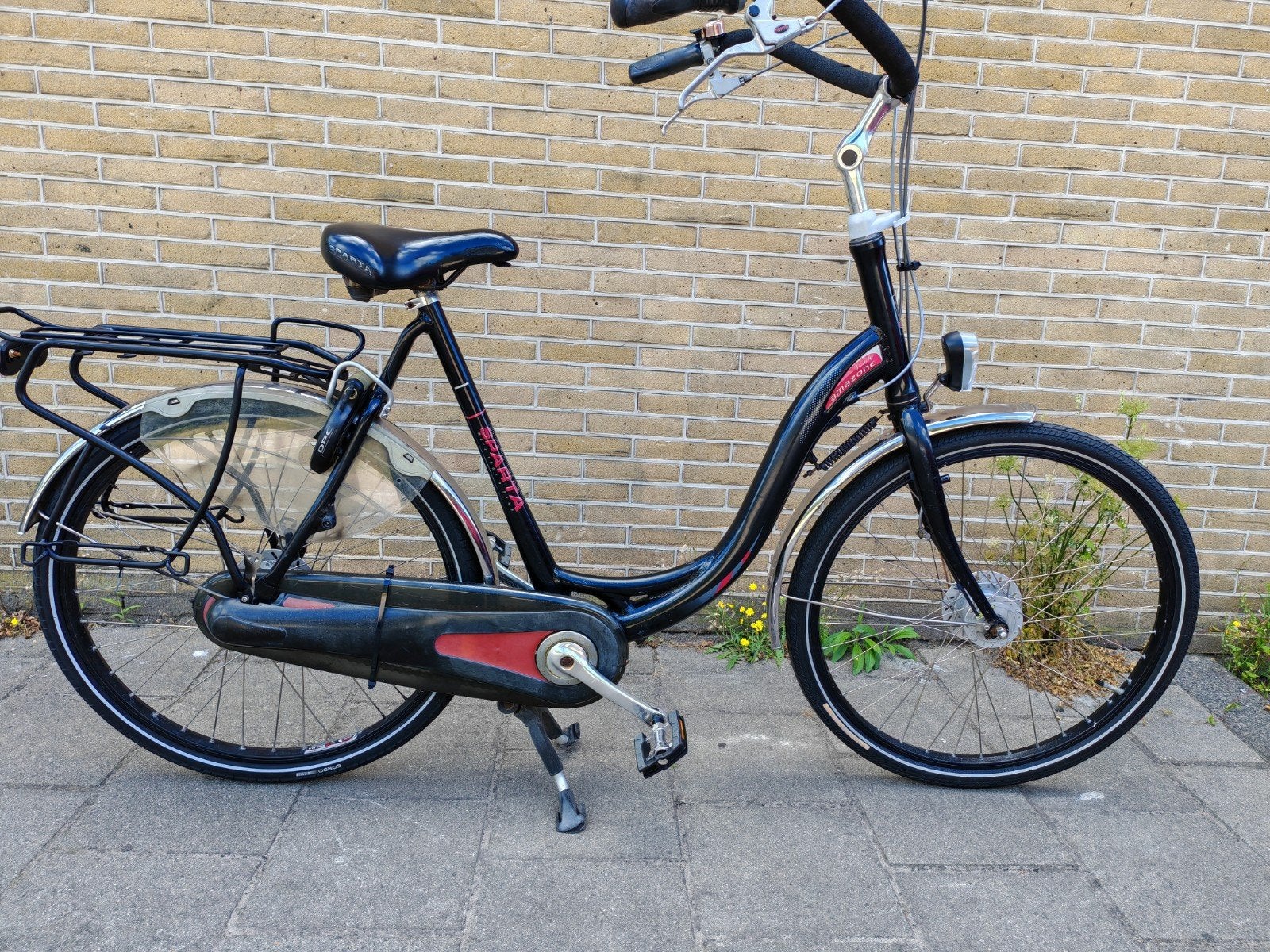 Sparta Amazone Damesfiets - Gebruikt, Terugtraprem, Sparta, Versnellingen, Ophalen of Verzenden