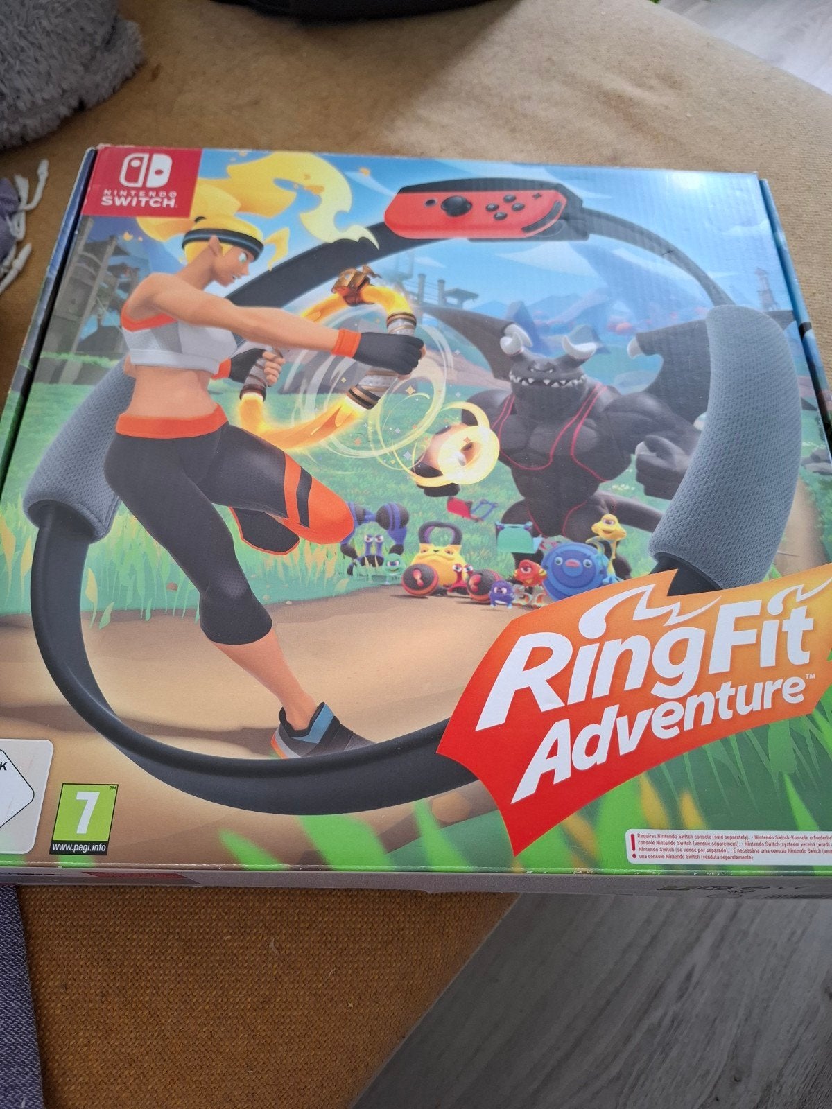 Nintendo Switch Ring Fit Adventure, Spelcomputers en Games, Games | Nintendo Switch, 1 speler, Ophalen of Verzenden, Zo goed als nieuw
