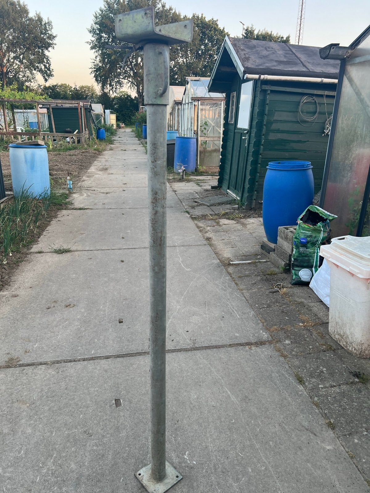 Steigerpaal / Steunpaal - Gebruikt, Doe-het-zelf en Verbouw, Gereedschap | Handgereedschap, Ophalen, Gebruikt, Overige typen, Overige merken