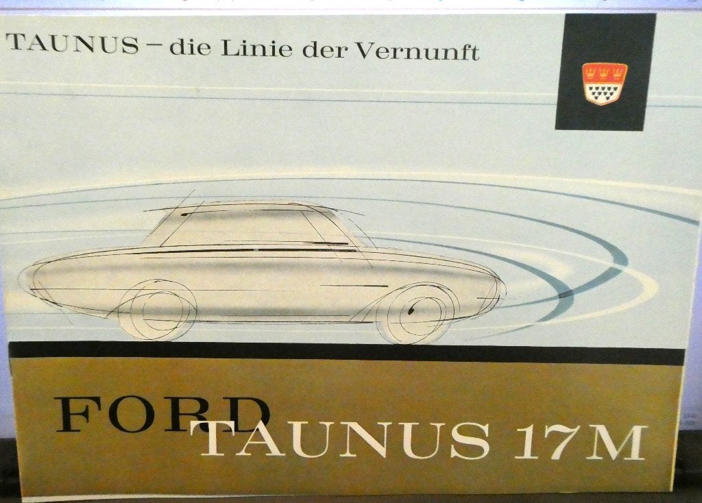 Folder Ford Taunus 17M 1964, Verzenden, Gelezen, Ford
