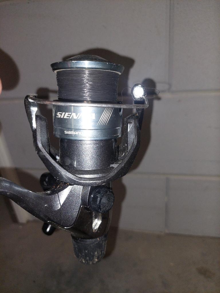Feeder hengel met shimano molen, Ophalen of Verzenden, Zo goed als nieuw, Molen