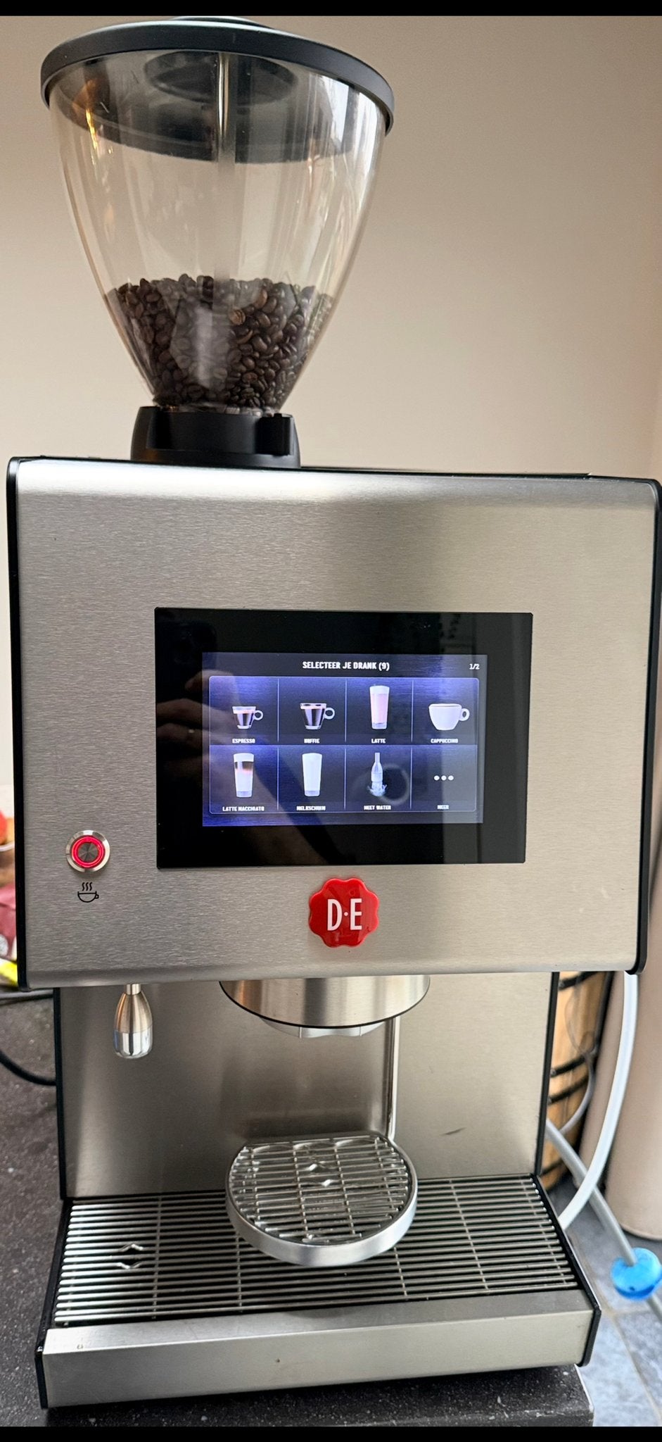 Douwe Egberts Barista ONE bonen koffiemachine, Ophalen, 10 kopjes of meer, Koffiemachine, Koffiebonen