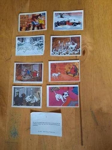 101 DALMATIERS - PLAATJES - 1973 - zie lijst, Ophalen of Verzenden