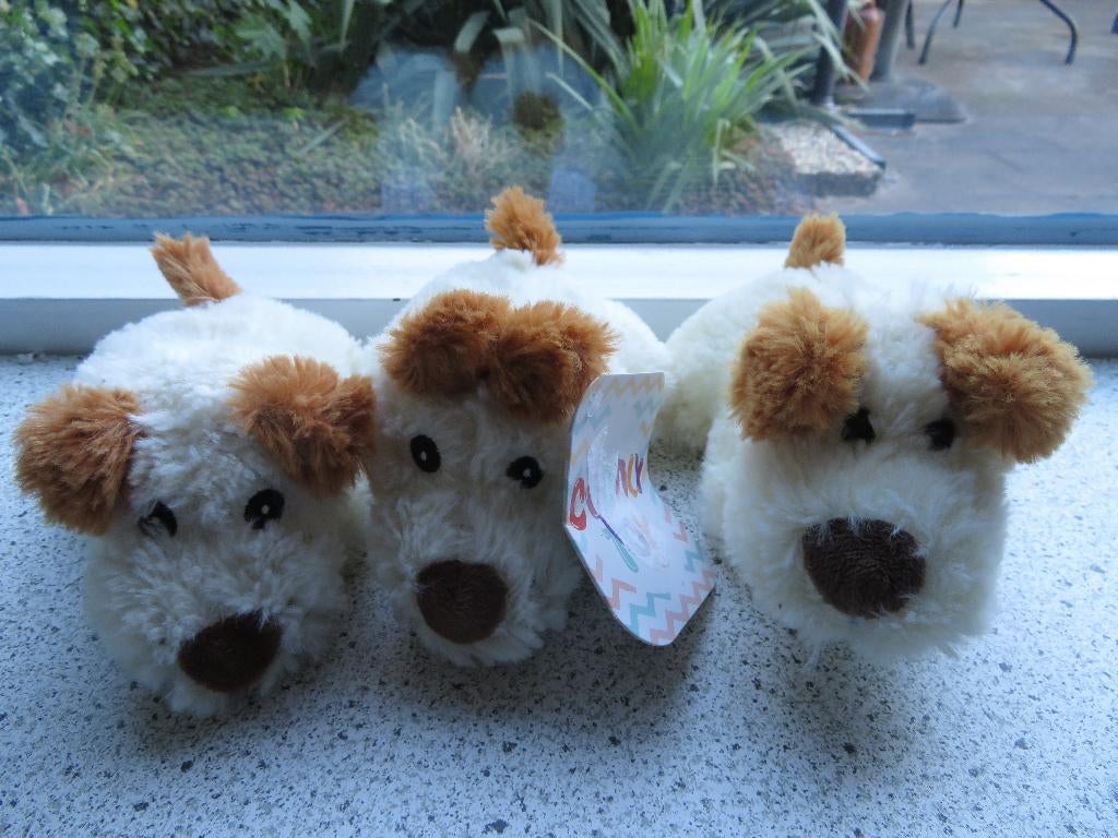 Hond of hondje van Action merk ZD Trading geborduurde ogen, Zo goed als nieuw, Wasbaar, Klein (minder dan 20 cm), Hond