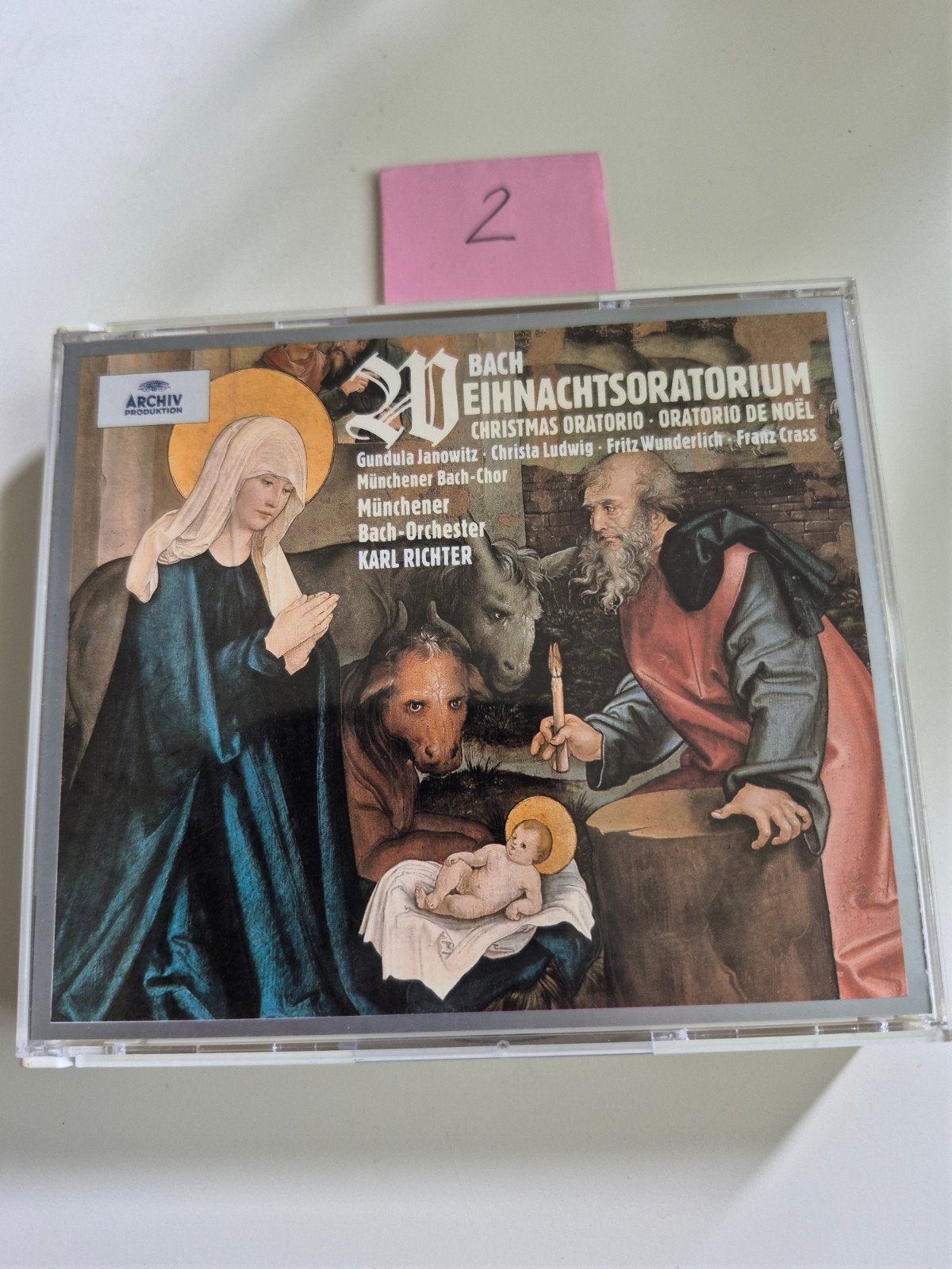 Bach: Weihnachtsoratorium - Karl Richter (3CD), Gebruikt, Ophalen of Verzenden, Oratorium, Inclusief doosje