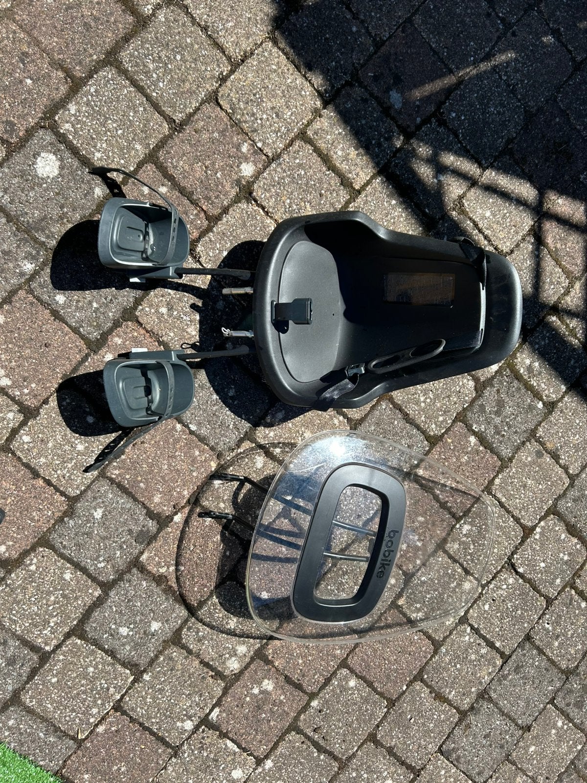 Bobike combizit met stuurscherm, Fietsen en Brommers, Ophalen of Verzenden, Zo goed als nieuw