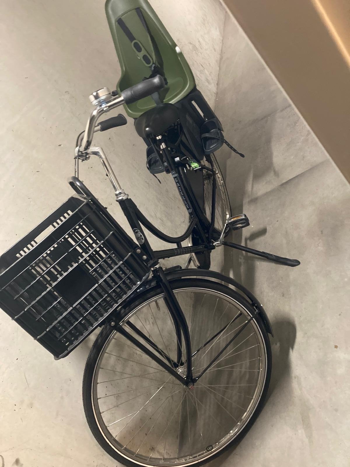 Gazelle fiets zo goed als nieuw met zitje, Fietsen en Brommers, Fietsen | Dames | Damesfietsen, Ophalen, Zo goed als nieuw, Gazelle