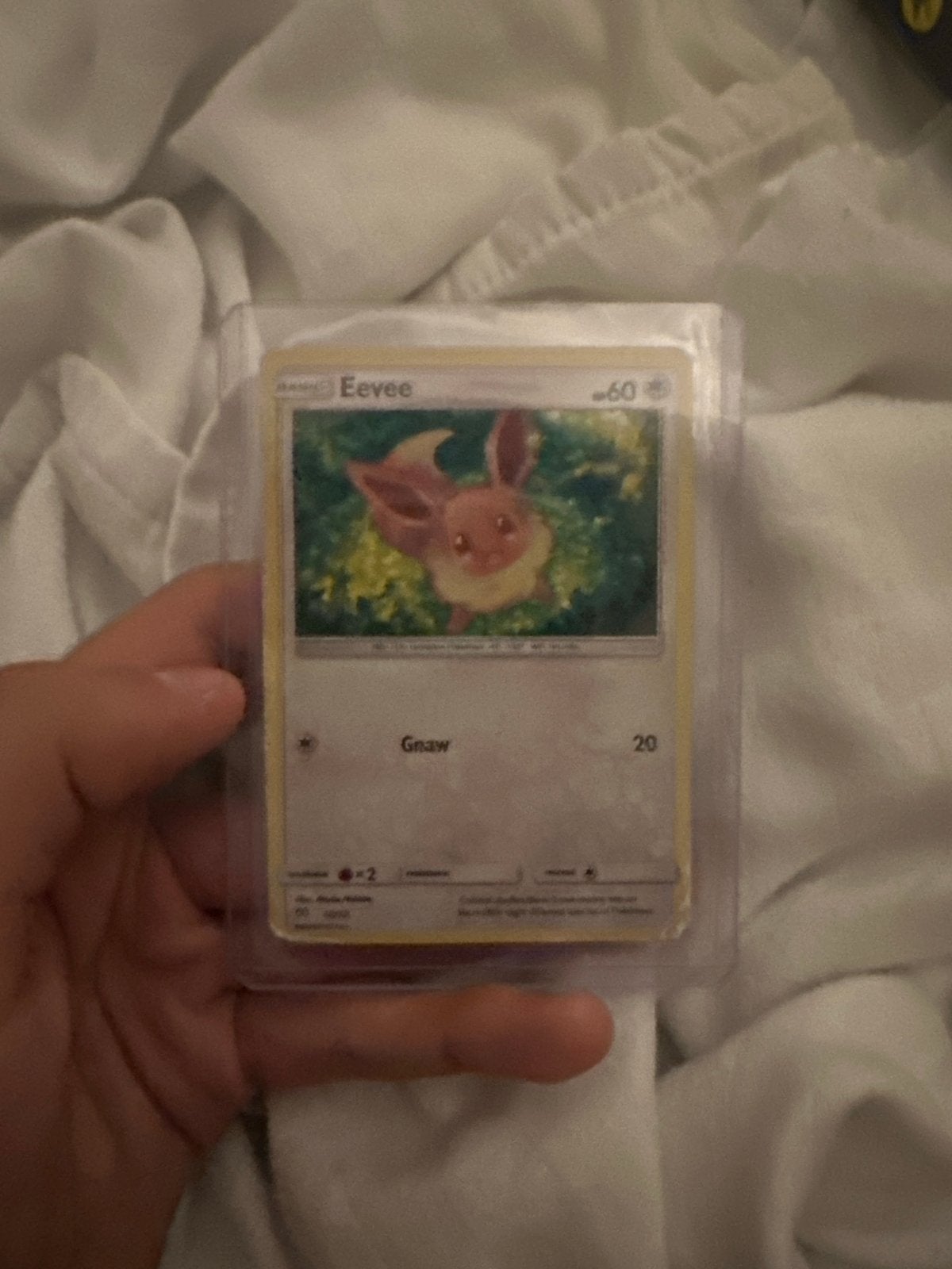 Eevee pokemon kaart mcdonalds, Ophalen of Verzenden, Gebruikt, Losse kaart