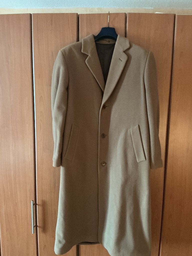 Te koop winterjas heren, Maat 52/54 (L), Manderley, Bruin, Ophalen of Verzenden