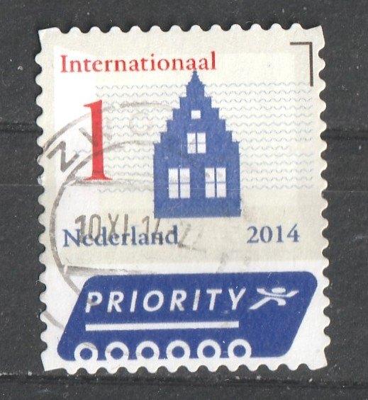263 R -Nederlandse Iconen 2014 Trapgevel, Postzegels en Munten, Postzegels | Nederland, Verzenden, Na 1940, Gestempeld