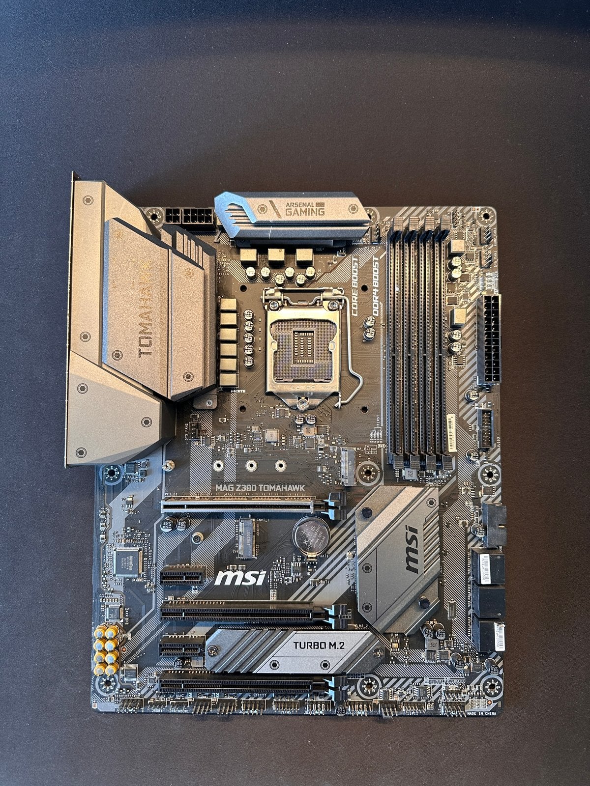 Intel Core i7-9700K & MSI MAG Z390 Tomahawk, Ophalen, Zo goed als nieuw, 8-core, 3 tot 4 Ghz