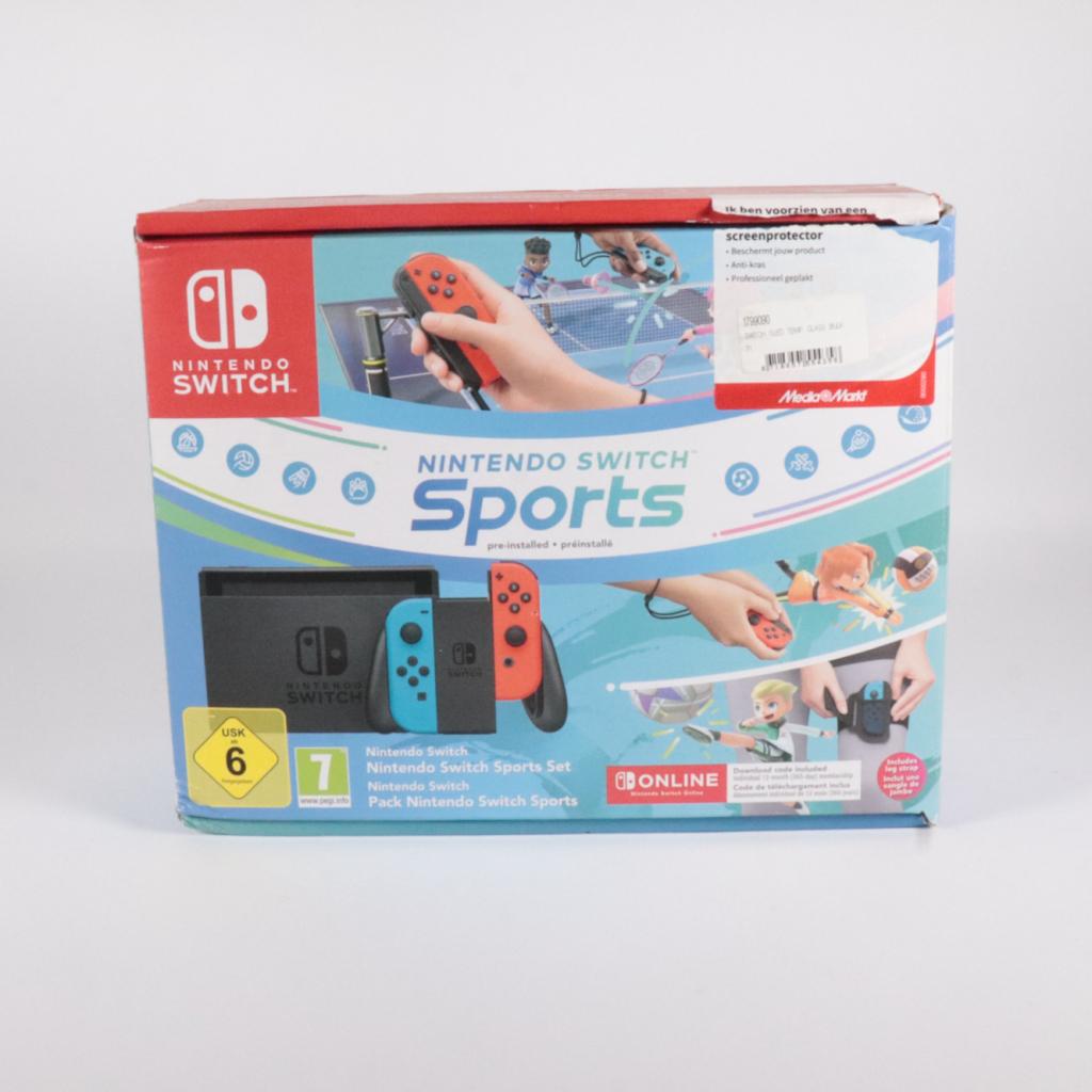 Nintendo Switch Sports Set - ZGAN, Spelcomputers en Games, Spelcomputers | Nintendo Switch, Nintendo, Zo goed als nieuw, Support@nintendo.com