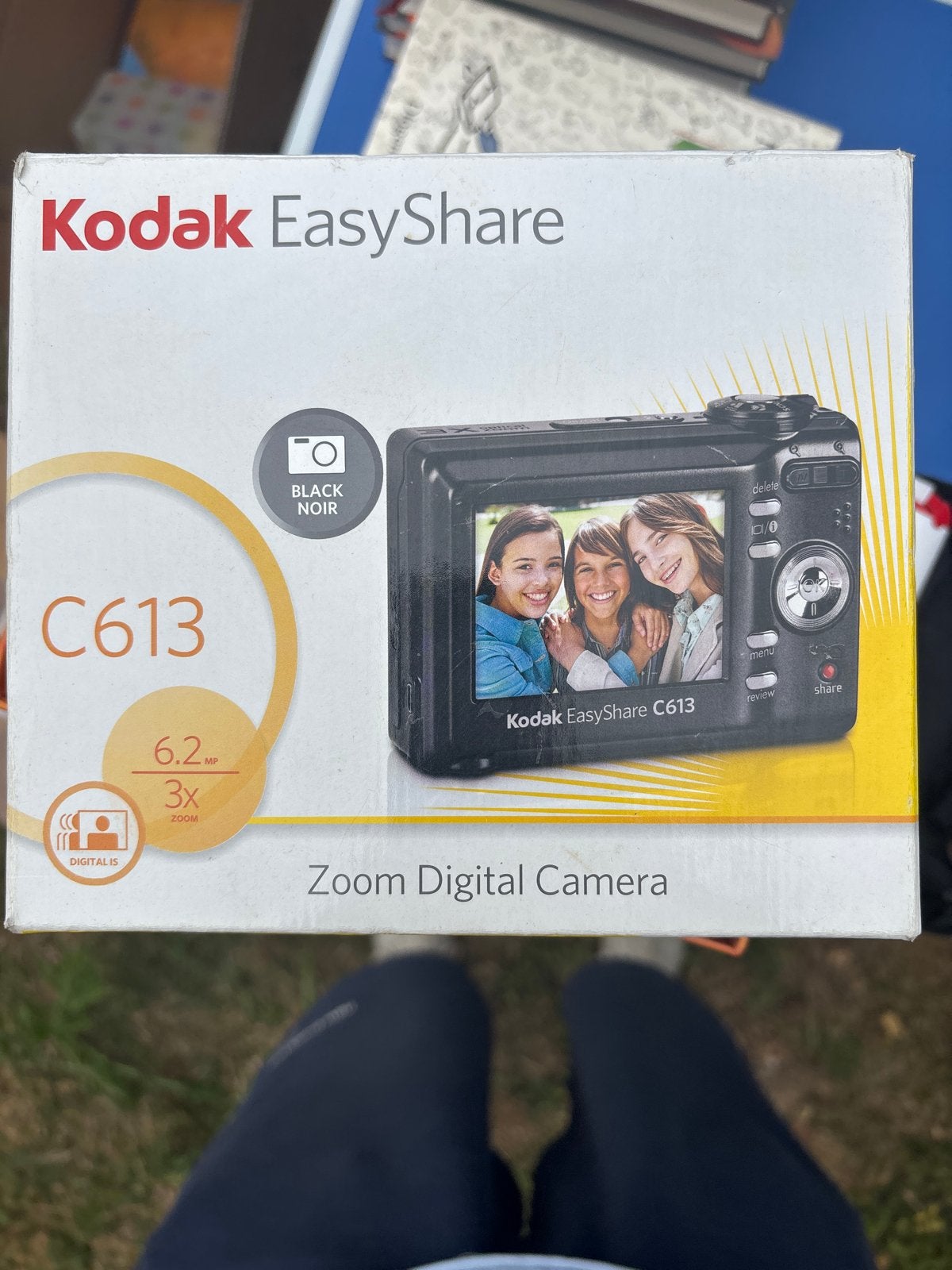 Kodak EasyShare C613 Digitale Camera - Zwart, Ophalen, Zo goed als nieuw, Minder dan 4 keer, Kodak