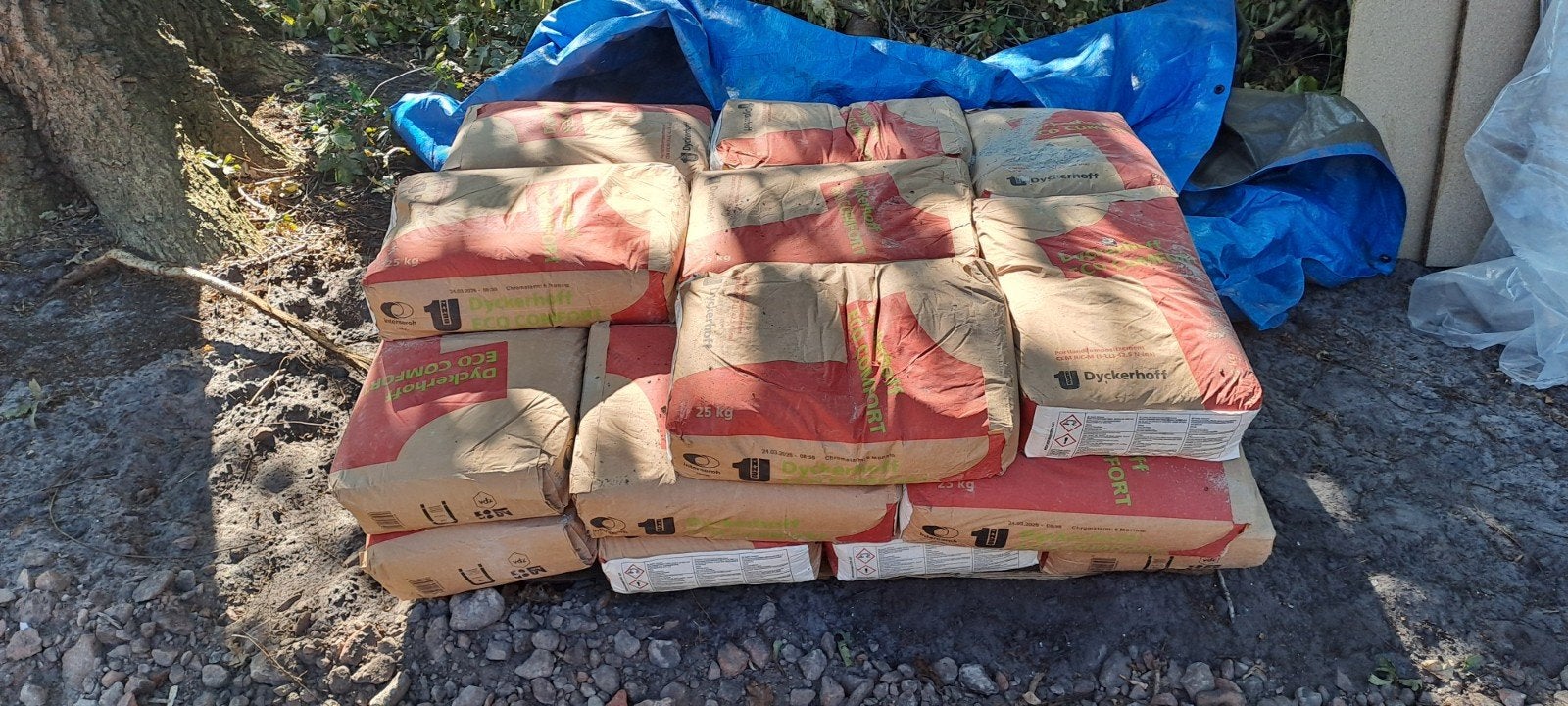 20 zakken portland cement 25 kilo p.s, Ophalen, Nieuw