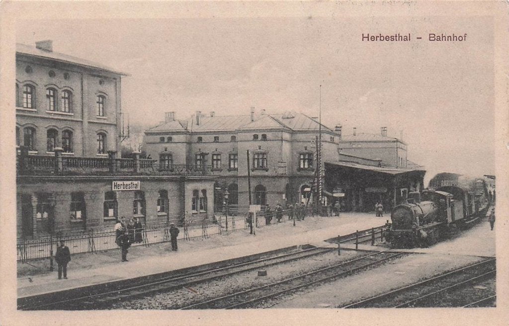 702-359-019 Herbesthal Bahnhof, Verzenden, Voor 1920, Overig Europa