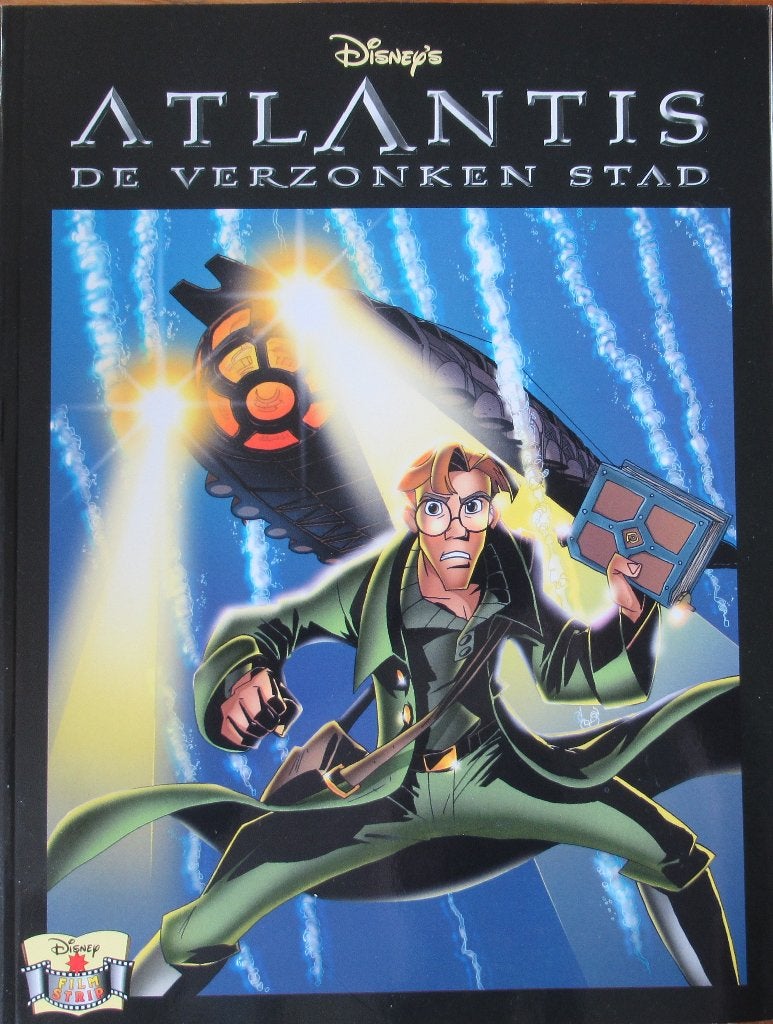 Atlantis De Verzonken stad, Boeken, Eén stripboek, Ophalen of Verzenden, Gelezen