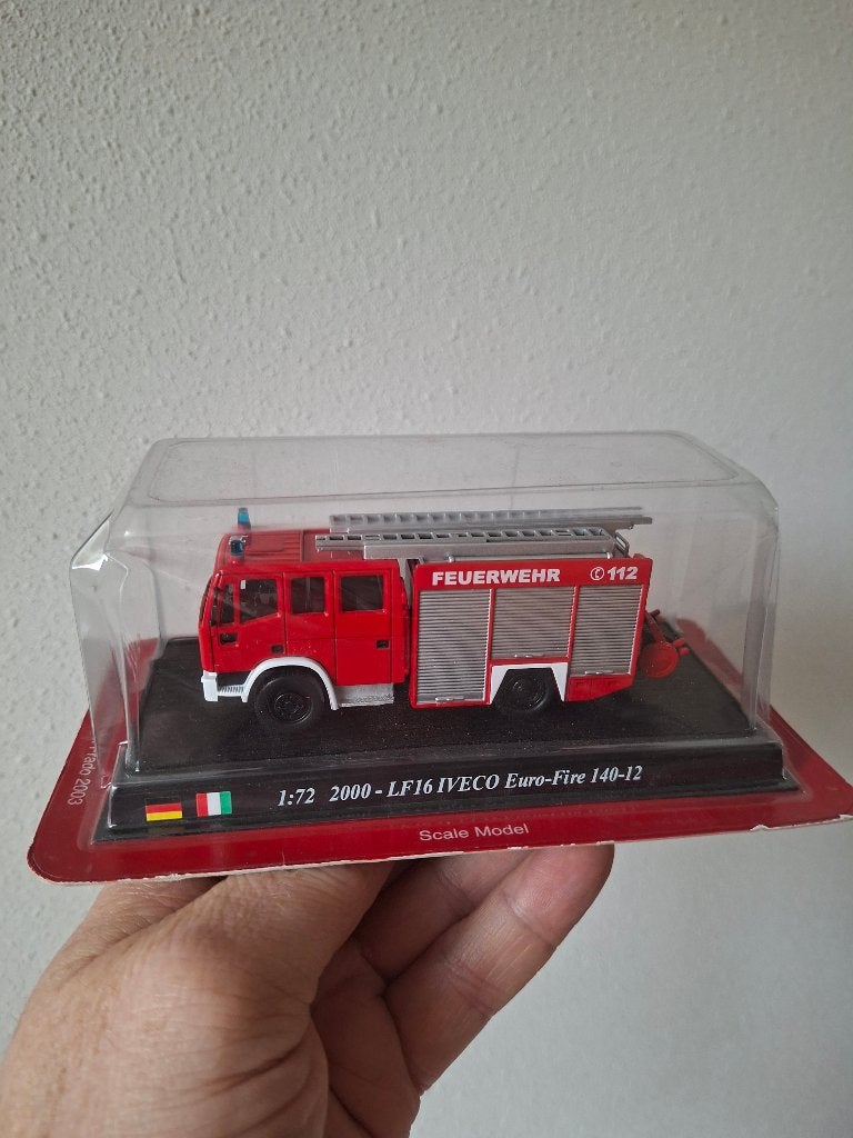 1:72 Schaalmodel Iveco EuroFire LF16 Brandweer (2000), Ophalen of Verzenden, Nieuw, Auto