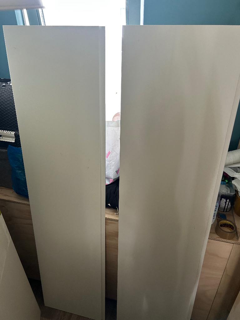 Moeten nu weg. Gratis af te halen: Vikanes pax kast deuren, Huis en Inrichting, Ophalen, Gebruikt, 50 tot 100 cm, Minder dan 25 cm