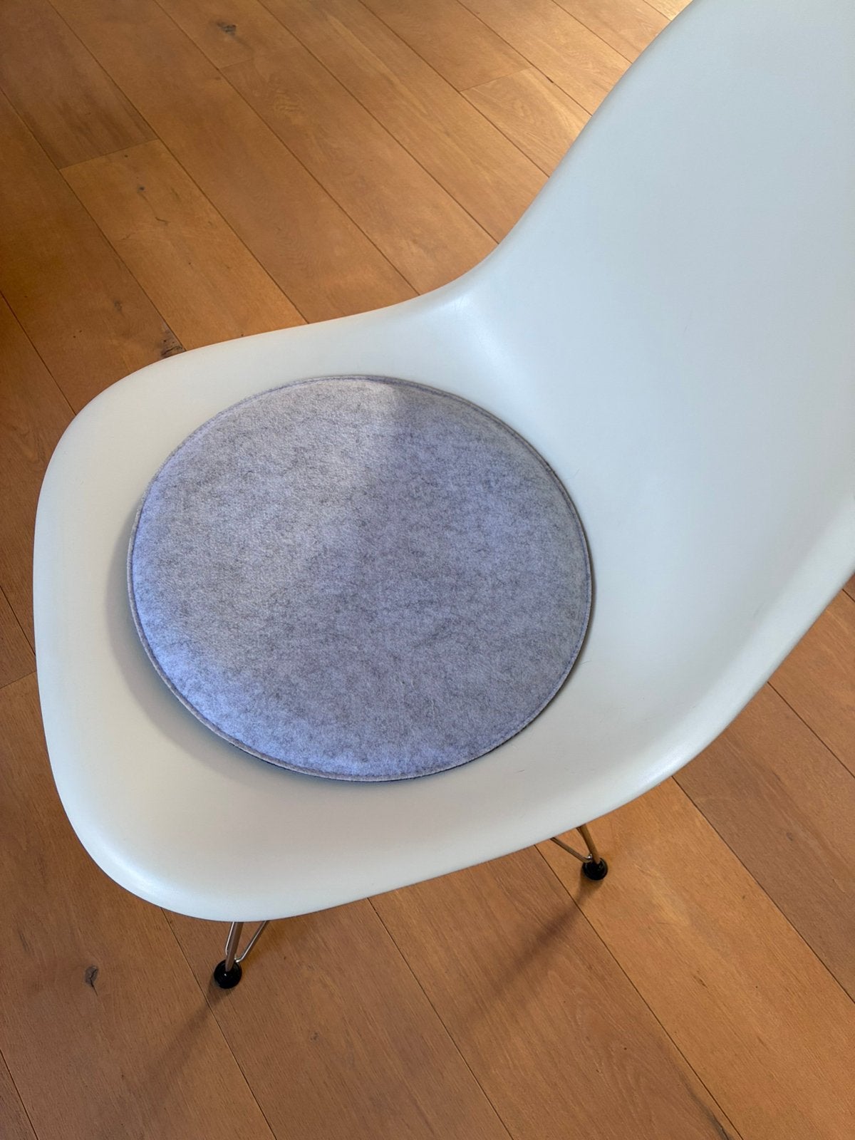 Chair cushions, Ophalen of Verzenden, Zo goed als nieuw, Grijs, Rond