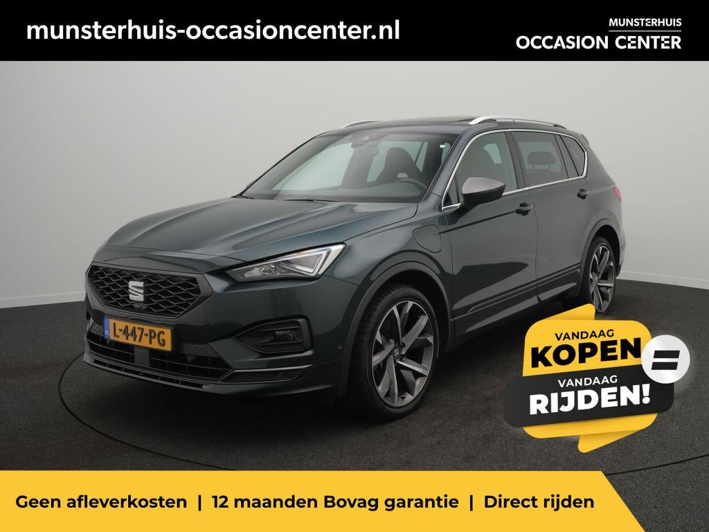 SEAT Tarraco 1.4 TSI e-Hybrid PHEV FR - RIJKLAARPRIJS - Plug, Auto's, Seat, 4 cilinders, Overige brandstoffen, Origineel Nederlands