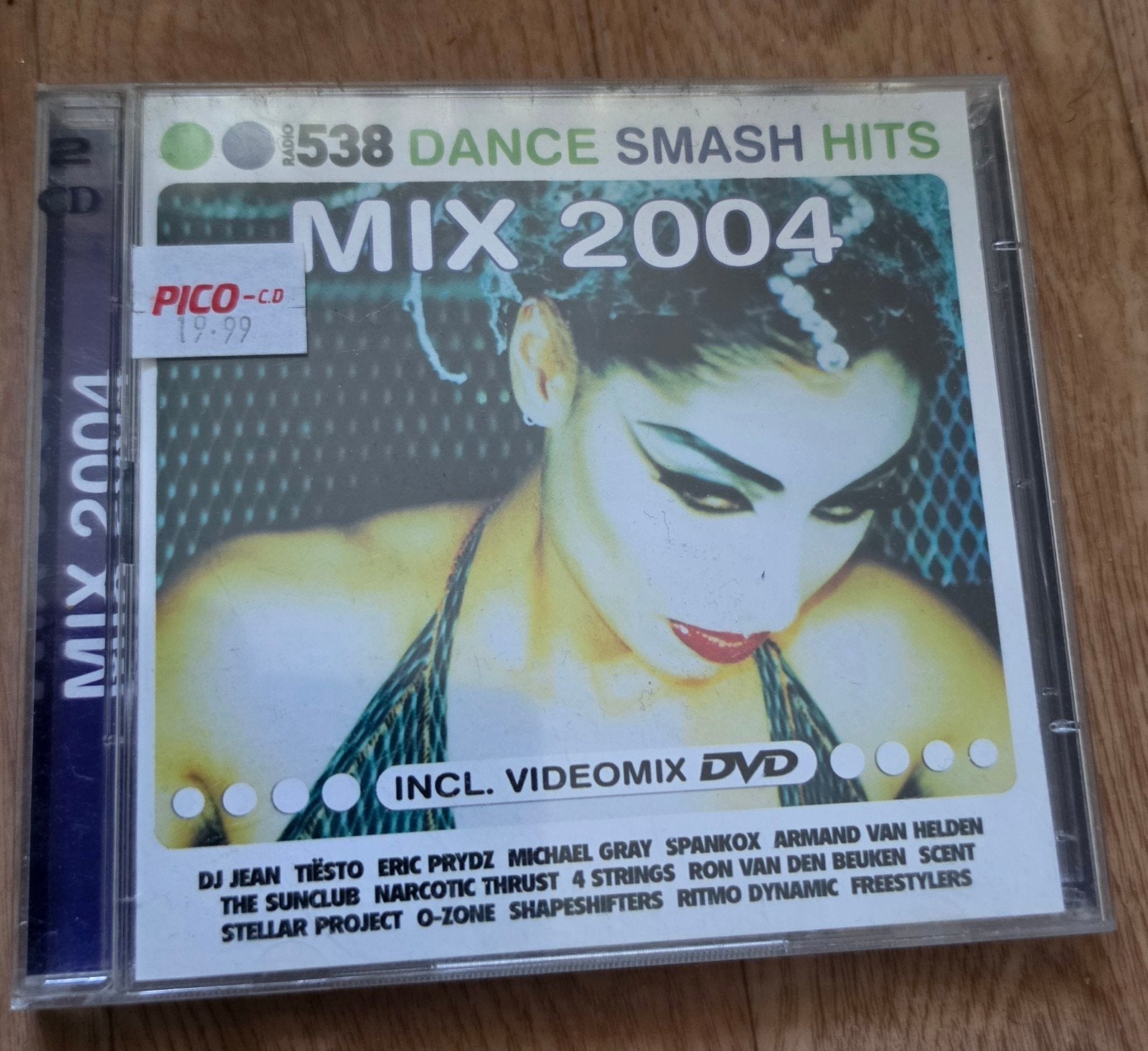 538 Dance Smash hits Mix 2004 (Cd & Dvd), Cd's en Dvd's, Cd's | Verzamelalbums, Ophalen of Verzenden, Zo goed als nieuw, Dance