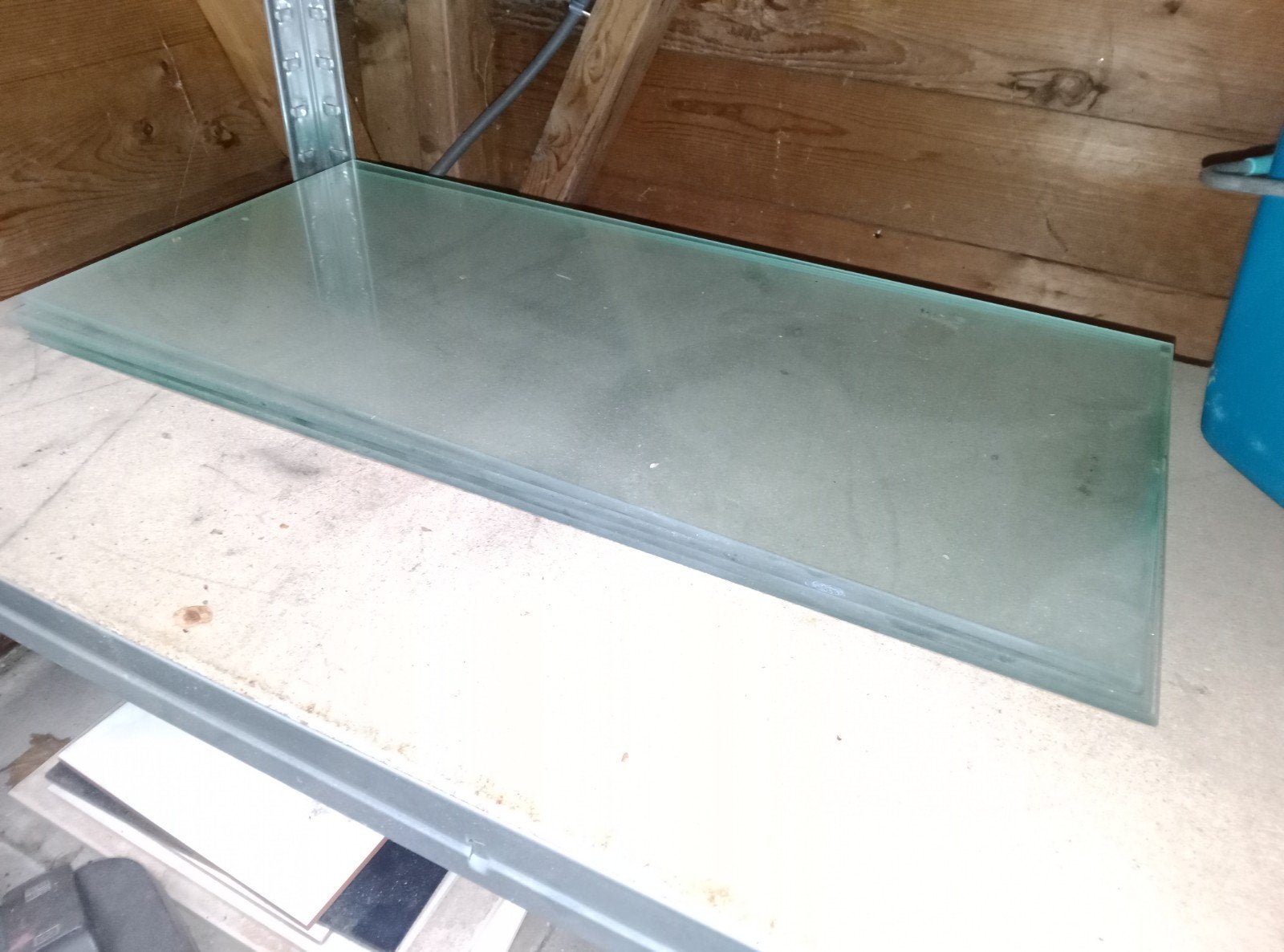 4x glasplaat, Doe-het-zelf en Verbouw, Ophalen, Minder dan 80 cm, Glasplaat