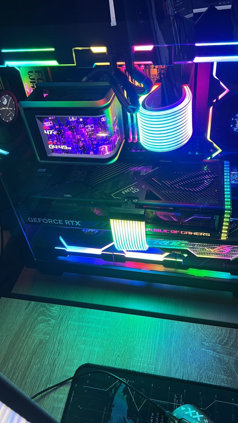 ASUS ROG Strix GeForce RTX 4090 24G Doos, factuur & garantie, Computers en Software, Videokaarten, Ophalen, GDDR6, Zo goed als nieuw