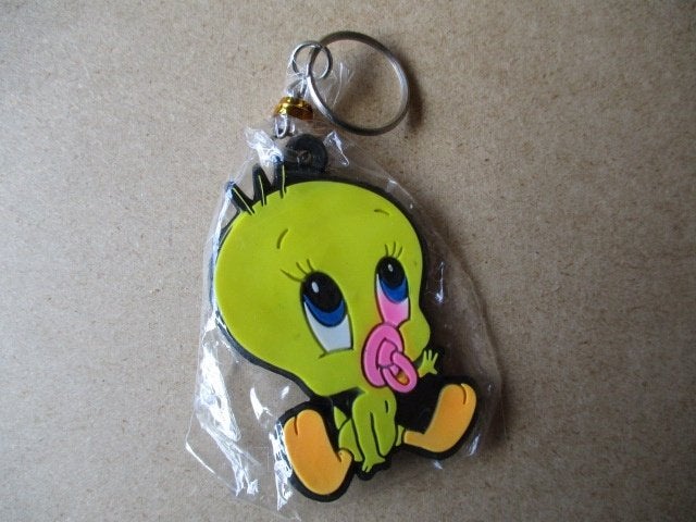 adv10452 tweety sleutelhanger 1, Ophalen, Looney Tunes, Gebruikt, Overige typen
