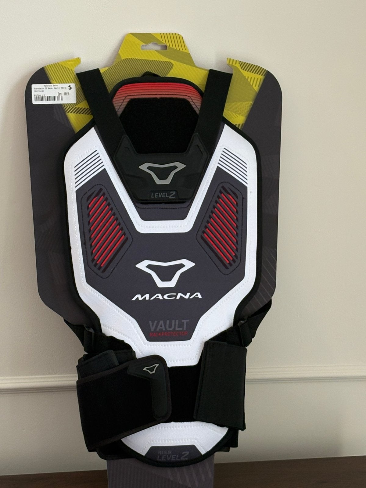 Rugbeschermer Macna met afneembare niergordel - maat S, Motoren, Kleding | Motorkleding, Ophalen of Verzenden, Overige typen