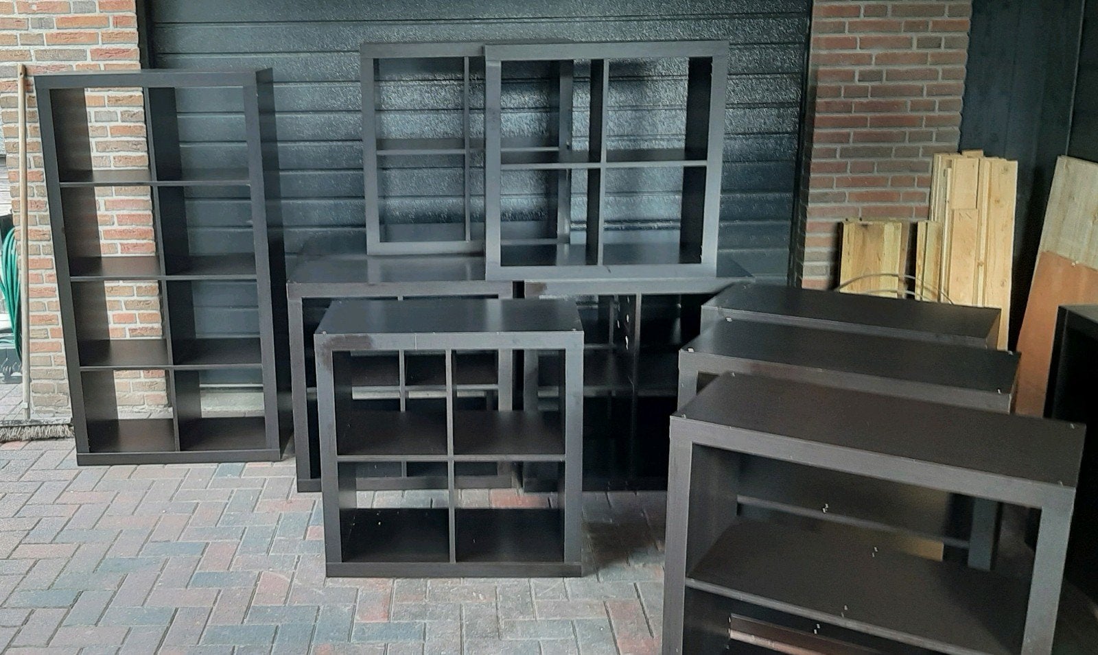 11 Vakkenkasten ikea kallax  / expedit, Ophalen