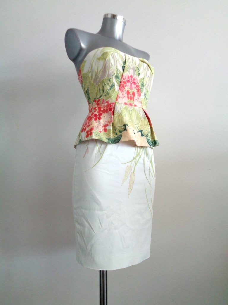 Karen Millen strapless jurk, maat 36, Nieuw, Nieuw, Ophalen of Verzenden, Knielengte, Maat 36 (S)