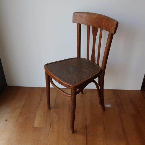 Bistro stoel cafe stoel model Thonet origineel gelabeld, Antiek en Kunst, Ophalen