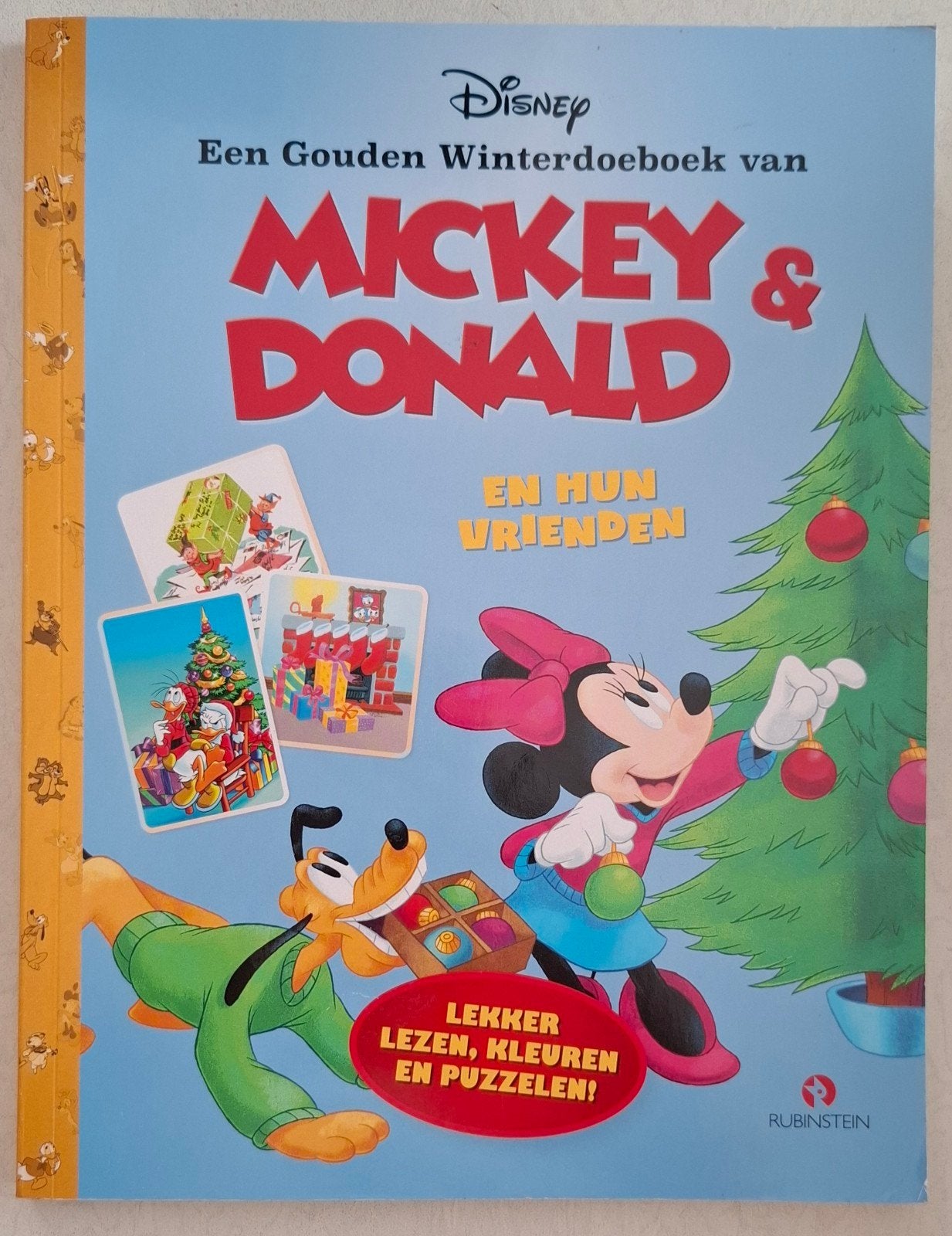 Disney Een Gouden Winterdoeboek van Mickey & Donald, Non-fictie, Nieuw, Ophalen of Verzenden, Disney