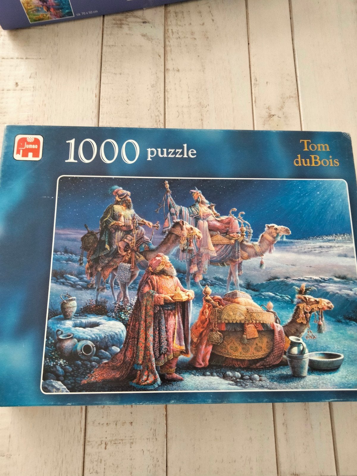 Jumbo 1000 stukjes puzzel - Tom duBois - Drie Koningen, Hobby en Vrije tijd, Denksport en Puzzels, Ophalen, Gebruikt