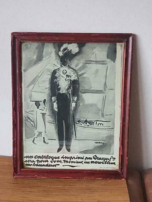 Kees van Dongen orig advertentie merveilleux Ambassadeur1926, Ophalen