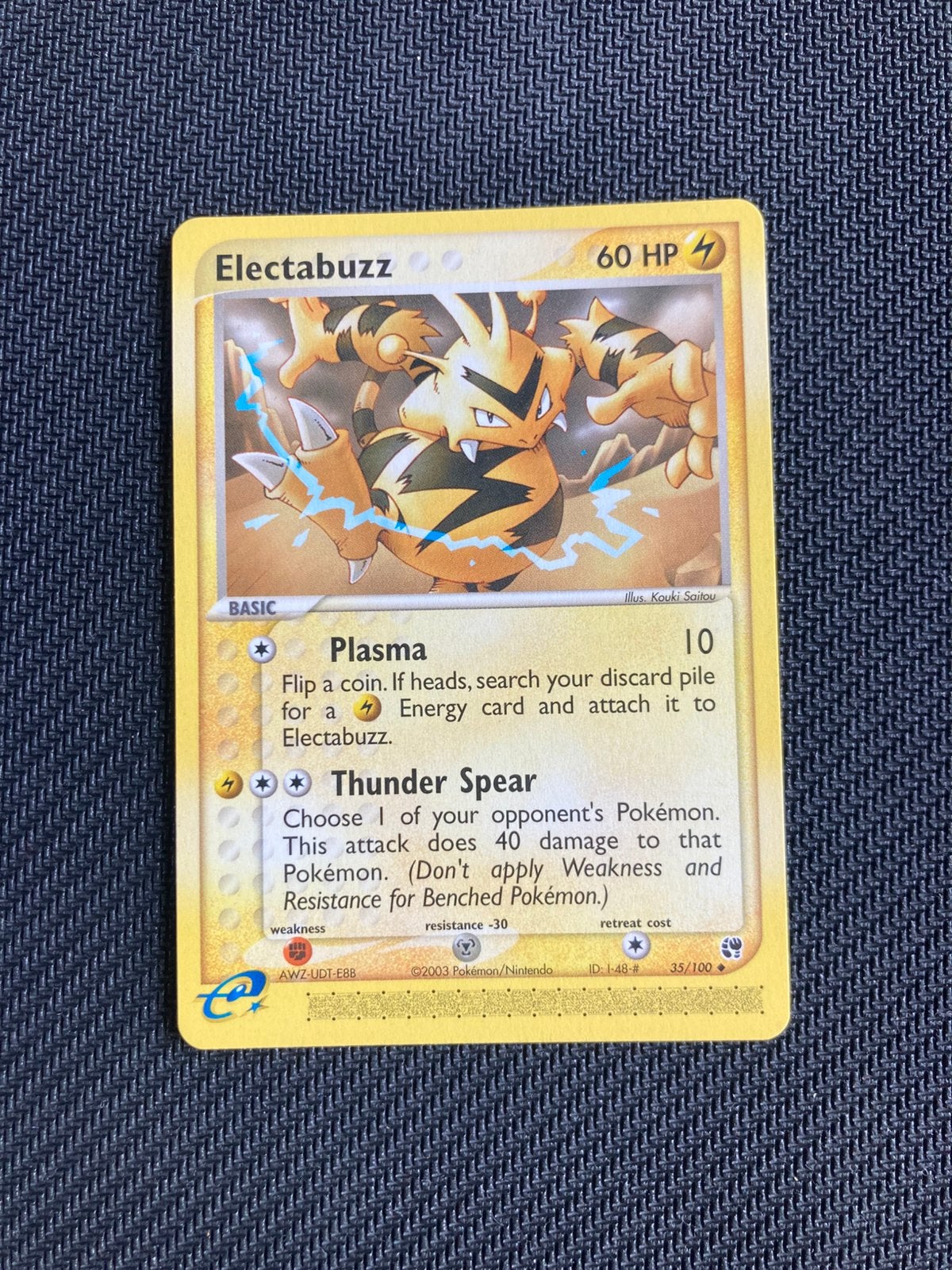 Pokemon kaart Electabuzz, Ophalen of Verzenden