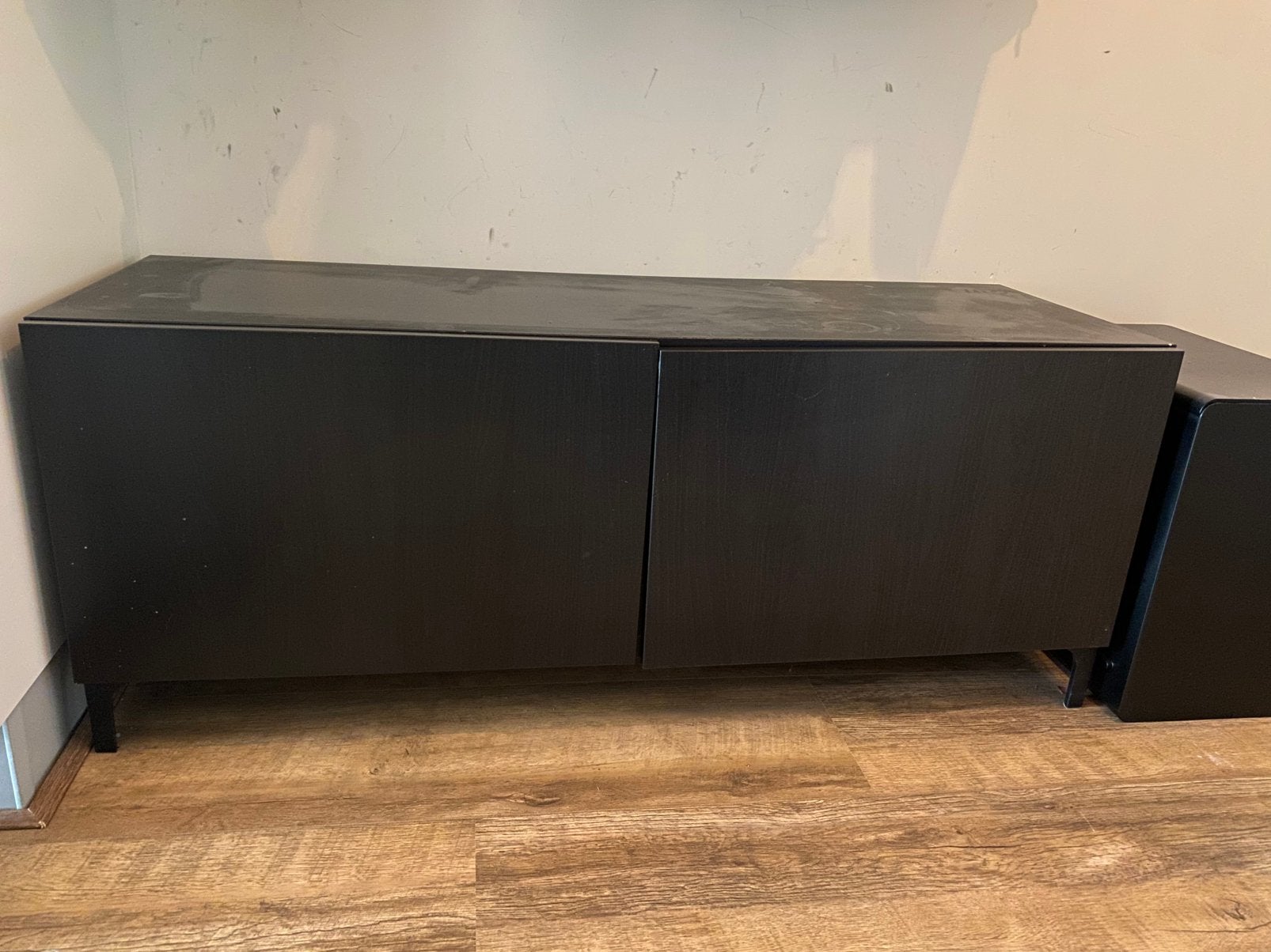 BESTA ikea kast zwart, Ophalen, 50 tot 100 cm, Zo goed als nieuw, Minder dan 100 cm
