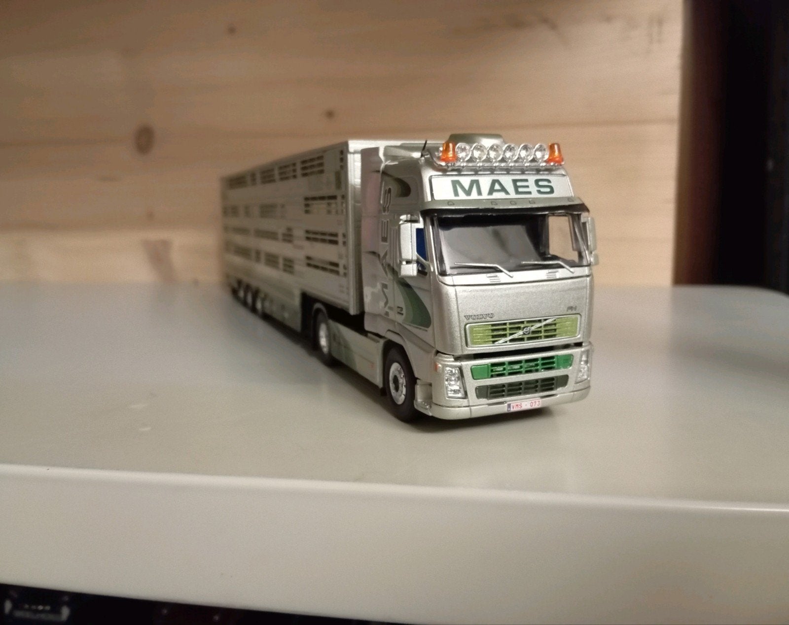 Volvo FH Maes vee oplegger Tekno, Ophalen of Verzenden, Nieuw, Bus of Vrachtwagen, Tekno