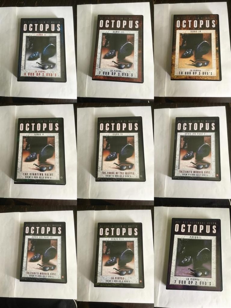 octopus la piovra 2 3 4 5 6 7 8 prequel dvd serie boxen, Alle leeftijden, Nederlands, Ophalen of Verzenden, Zo goed als nieuw