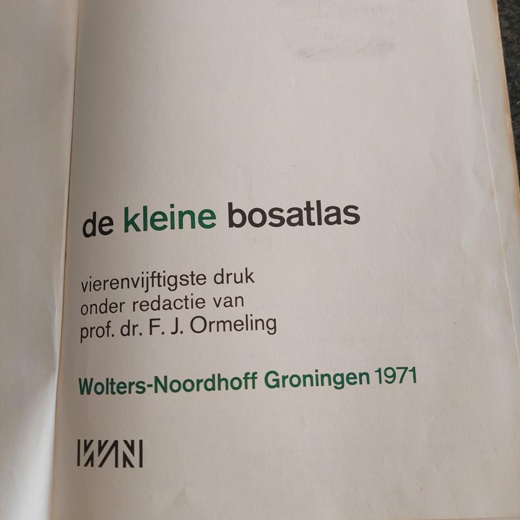 Bosatlas 1971, Boeken, Ophalen of Verzenden, Gelezen, Overige niveaus, Aardrijkskunde