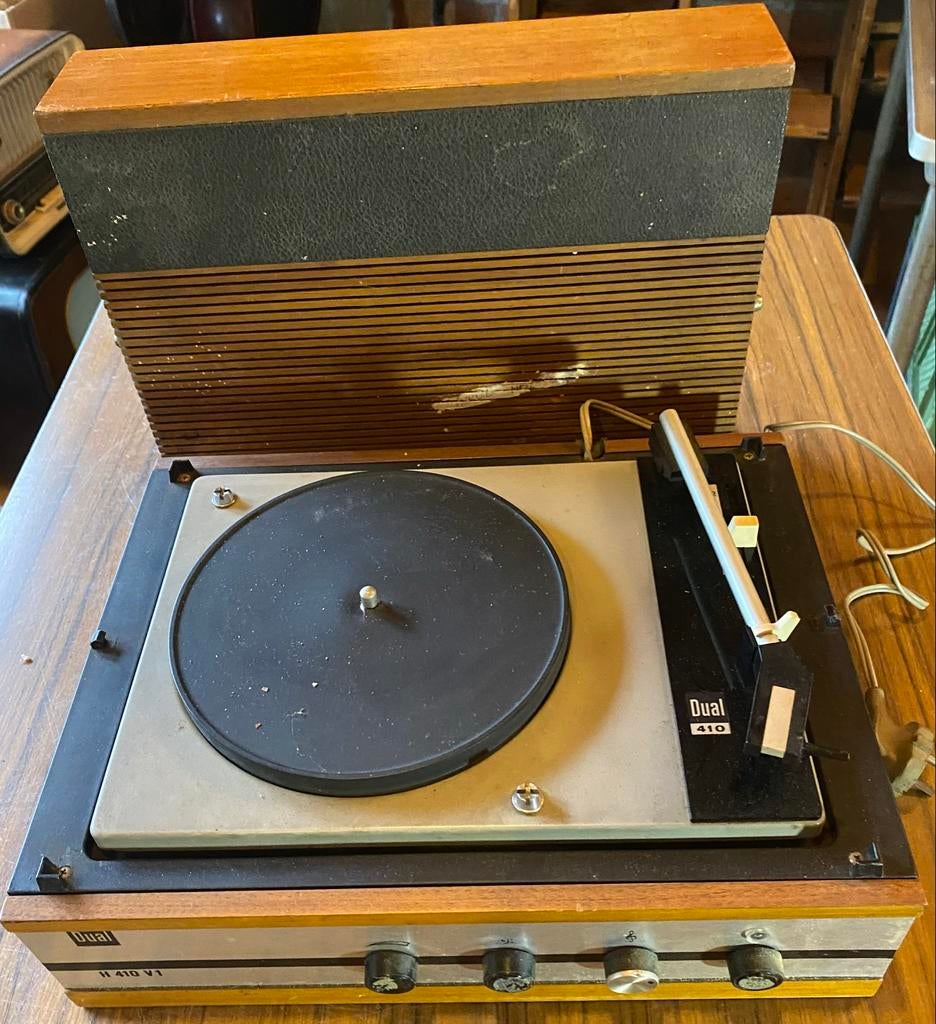 Vintage Dual 410 Platenspeler - Niet Werkend, Automatisch, Ophalen of Verzenden, Platenspeler, Niet werkend