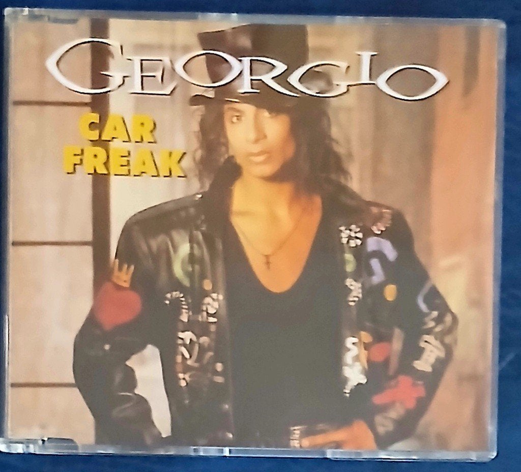 Georgio – Car Freak CD Maxisingle 1989 💿, Cd's en Dvd's, Ophalen of Verzenden, Zo goed als nieuw, Dance en House