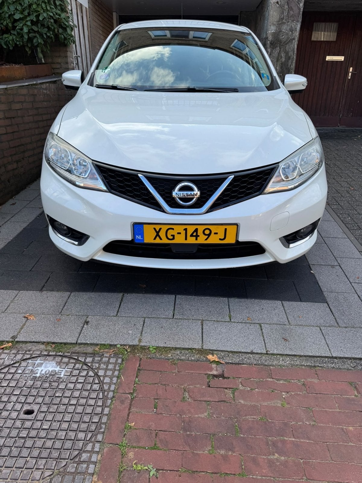 Nissan Pulsar 1.2 Dig-t 85KW 2016 Wit, Auto's, Voorwielaandrijving, 4 cilinders, 1165 kg, 632 kg