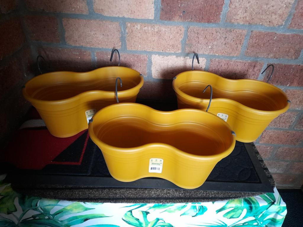 Plantenbakken met ophangsysteem nieuw, Tuin en Terras, Bloembakken en Plantenbakken, Ophalen of Verzenden, Nieuw, Balkon
