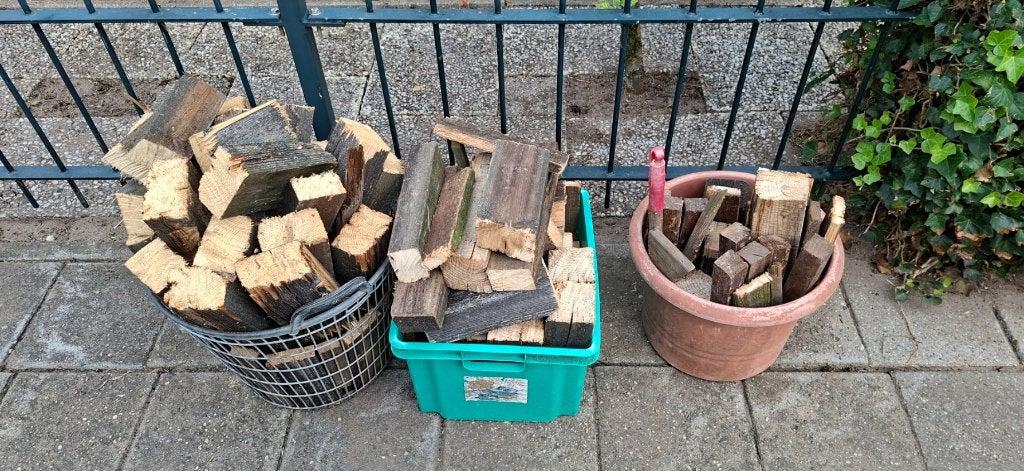 haardhout, Minder dan 3 m³, Ophalen of Verzenden, Overige houtsoorten, Blokken