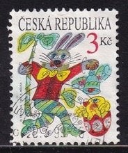 5027 - Tsjechië Michel 134 gestempeld , Pasen, Verzenden, Overige landen, Gestempeld