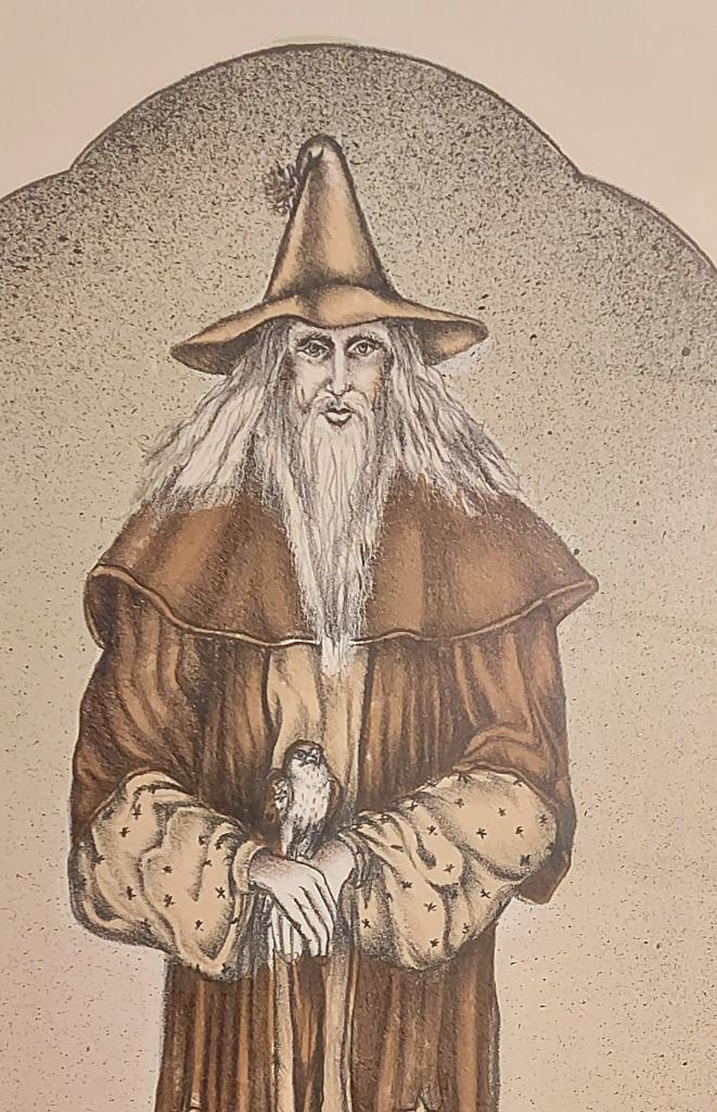 Merlijn litho door Erica Sijnja, Ophalen
