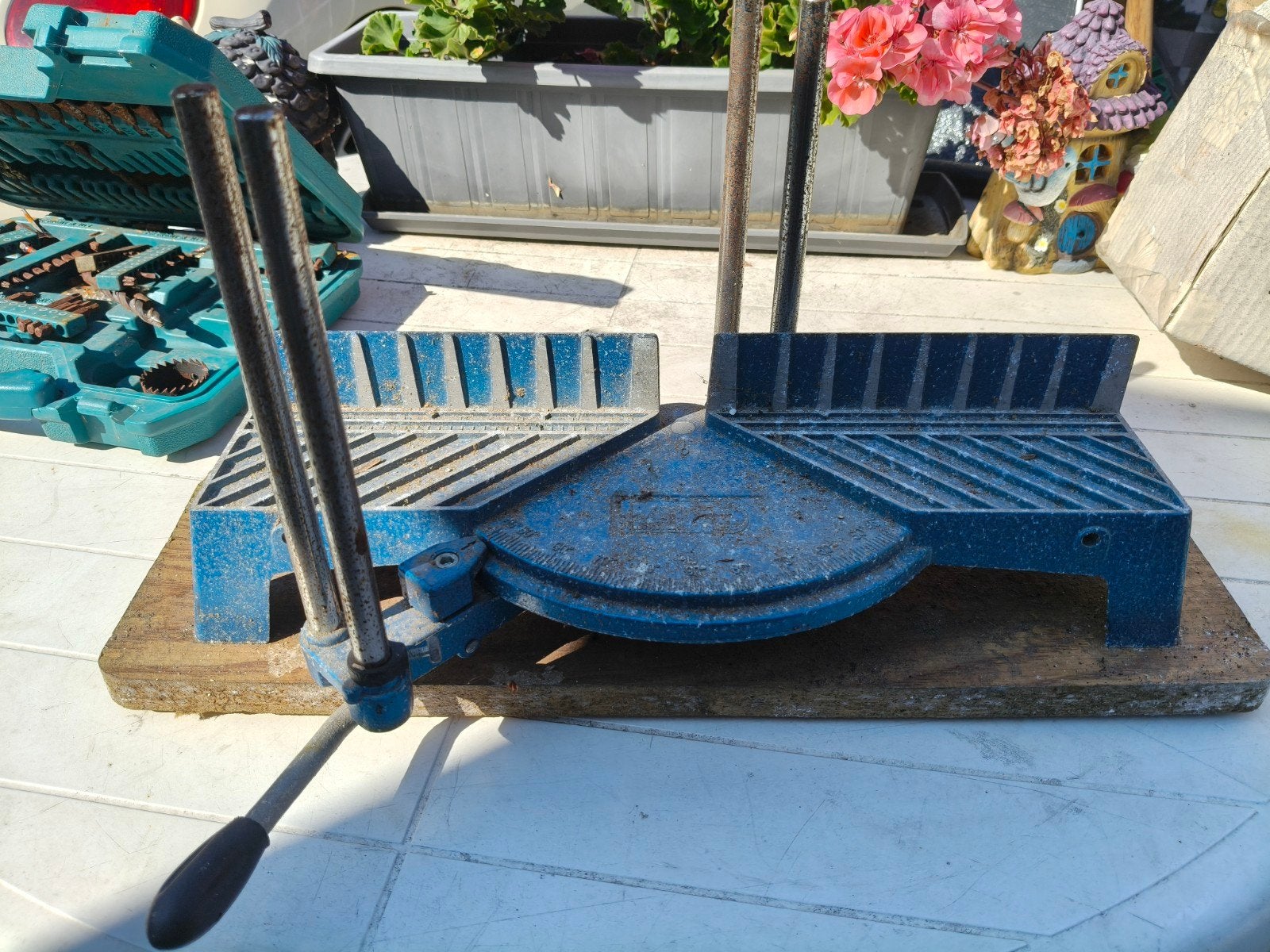 Verstekbak met zaaggeleider, Doe-het-zelf en Verbouw, Ophalen, Gebruikt, Zaag, Overige merken