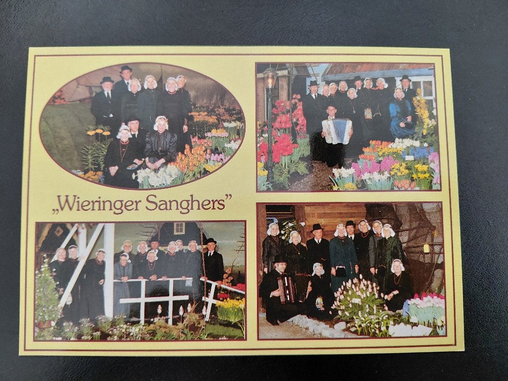 Wieringer Sanghers, ongelopen, Hippolytushoef., Verzenden, 1960 tot 1980, Ongelopen