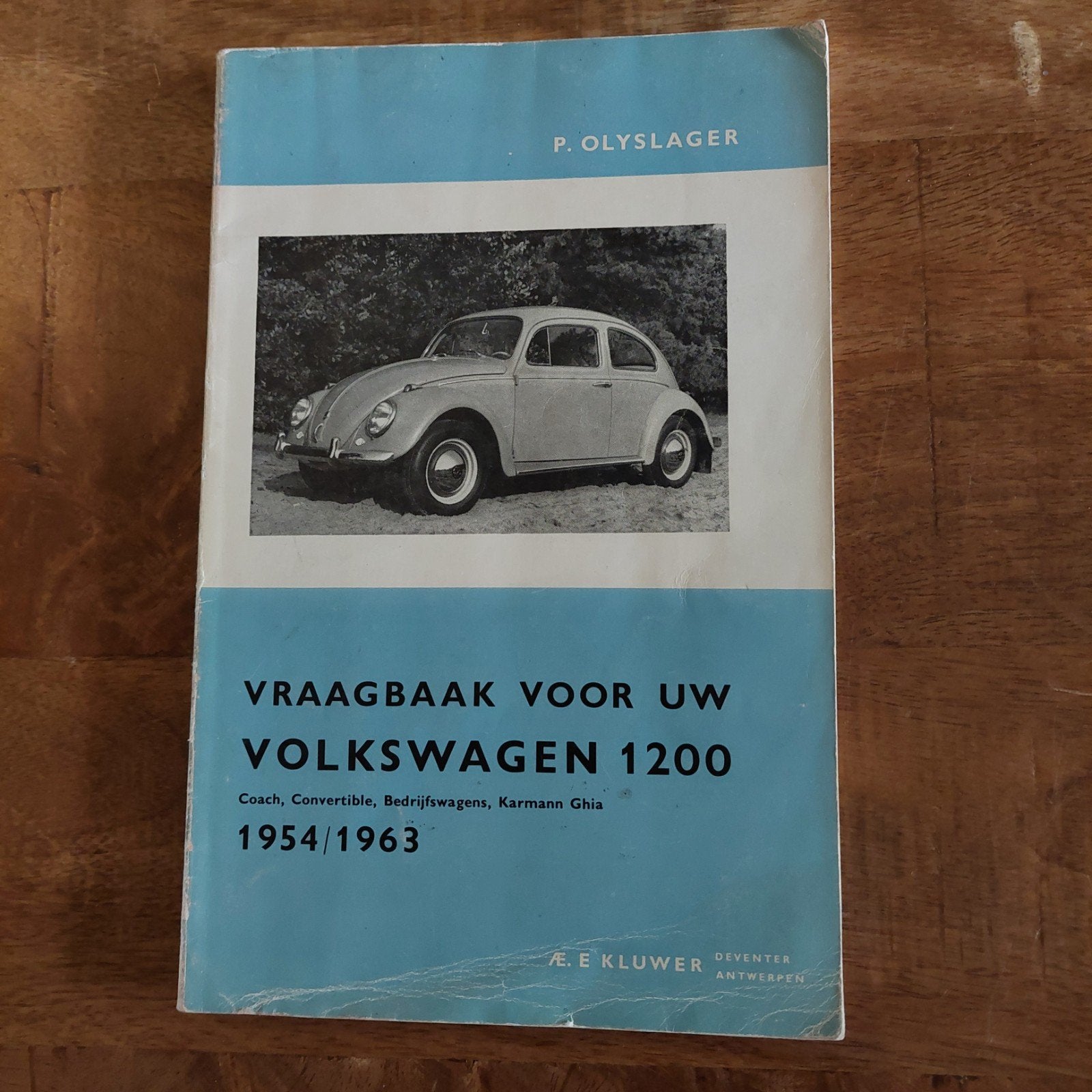 Vraagbaak Volkswagen 1200 (1954-1963) - P. Olyslager, Auto diversen, Ophalen of Verzenden